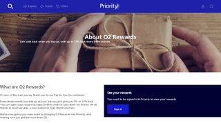 
                            2. O2 Rewards - Priority