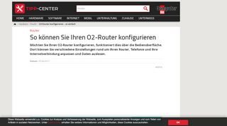 
                            6. O2-Router konfigurieren – so einfach | TippCenter