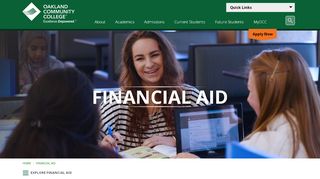 
                            2. Oakland Community College Financial Aid