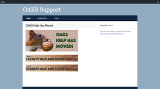 
                            7. OAKS Support