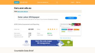 
                            1. Oars.acer.edu.au: ACER Online Assessment and Reporting