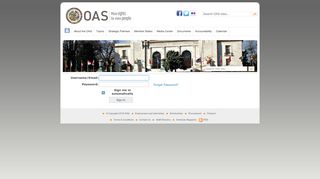 
                            3. OAS :: Sign In - sites.oas.org