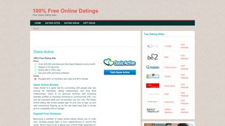 
                            6. Oasis Active Dating Site - 100% Free Dating Site