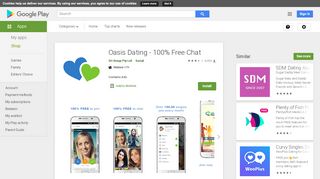 
                            2. Oasis Dating - 100% Free Chat - Android Apps on Google Play