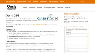 
                            4. Oasis DEG - Oasis, a Paychex Company - Oasis Advantage