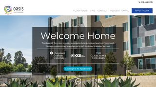 
                            7. Oasis KGI Commons: Graduate Student Apartments | Claremont, CA