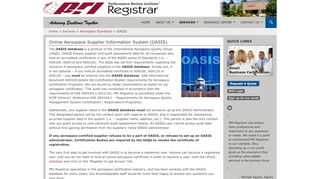 
                            9. OASIS - PRI Registrar