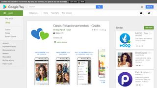 
                            7. Oasis Relacionamentos - Grátis – Apps no Google Play