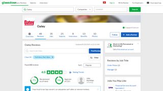 
                            9. Oatey Reviews | Glassdoor.com.hk