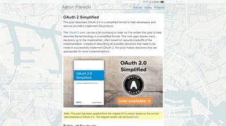 
                            4. OAuth 2 Simplified • Aaron Parecki