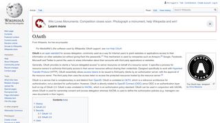 
                            9. OAuth - Wikipedia