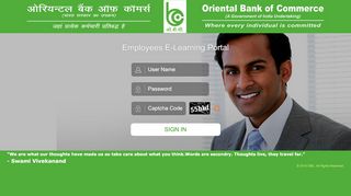 
                            6. OBC | Login Page - elearning.obcindia.co.in:8082