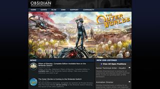 
                            4. Obsidian Entertainment