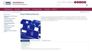 
                            3. Obtain Medical Records - HealthAlliance of the Hudson Valley