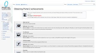 
                            1. Obtaining Portal 2 achievements - Portal Wiki