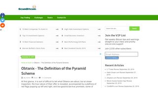 
                            8. Obtanix – The Definition of the Pyramid Scheme – …