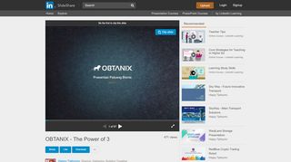 
                            9. OBTANIX - The Power of 3 - SlideShare