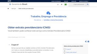 
                            8. Obter extrato previdenciário — Português (Brasil)