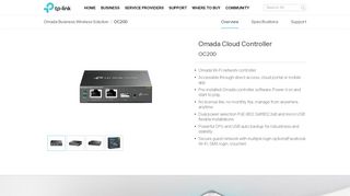 
                            6. OC200 | Omada Cloud Controller | TP-Link