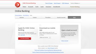 
                            6. OCBC - Apply for Online Banking