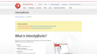 
                            10. OCBC Business Banking - Velocity@ocbc