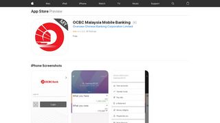 
                            6. ‎OCBC Malaysia Mobile Banking on the App Store