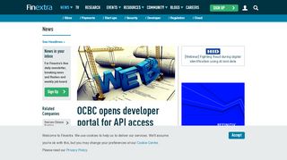 
                            3. OCBC opens developer portal for API access - Finextra