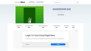 
                            3. Occextranet.org website. Login - Samaritan's …