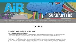 
                            6. OCCRRA | AIR Child Care Training Solutions – Online …
