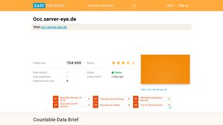 
                            3. Occ.server-eye.de: Server-Eye | OCC - Easy Counter