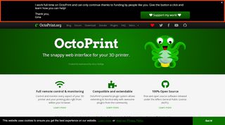 
                            10. OctoPrint.org