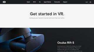 
                            1. Oculus Setup