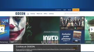 
                            11. ODEON Cinemas - Book Film Tickets & Check Cinema ...