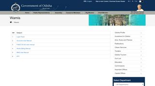 
                            8. Odisha Government Portal