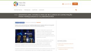 
                            4. Odontoclinic oferece mais de 90 cursos de capacitação para ...