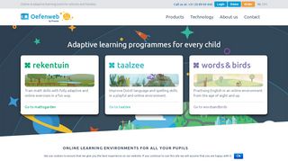 
                            5. Oefenweb.com | Adaptive learning programmes for every child