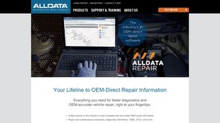 
                            8. OEM Automotive Mechanical Repair Information - alldata.com