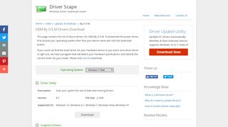 
                            9. OEM By O.E.M Drivers Download for Windows …