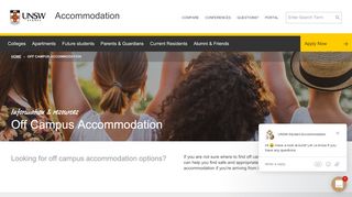 
                            2. Off Campus Accommodation | UNSW Accommodation