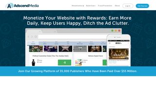 
                            3. Offer Wall, Rewarded Video, Affiliate ... - Adscend …