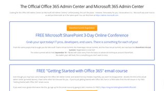 
                            7. Office 365 Admin Portal – Resources to help you as an Office 365 ...