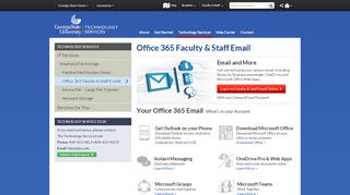 
                            2. Office 365 Faculty and Staff Email - GSU Technology