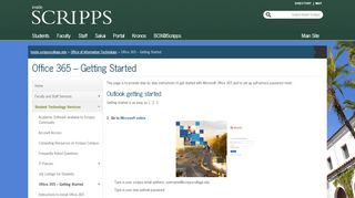 
                            4. Office 365 - Inside Scripps College