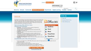 
                            9. Office 365 / Office 365 - Washoe County School District