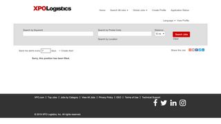 
                            1. Office 365 Support Analyst - XPO Logistics