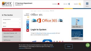 
                            8. Office 365 | University College Cork