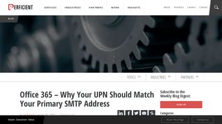 
                            9. Office 365 ? Why Your UPN Should Match Your Primary SMTP ...