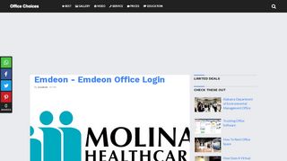 
                            8. Office Choices: Emdeon - Emdeon Office Login