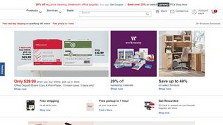 
                            5. Office Depot & OfficeMax - Free Next Business Day Shipping