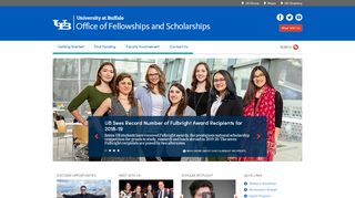 
                            7. Office of Fellowships and Scholarships - University at Buffalo